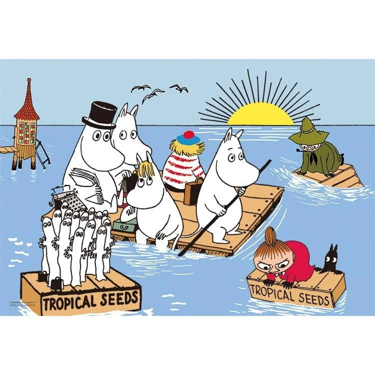 Pussel Mumin och Havet Mumin 300 Bitar YAM-03-875