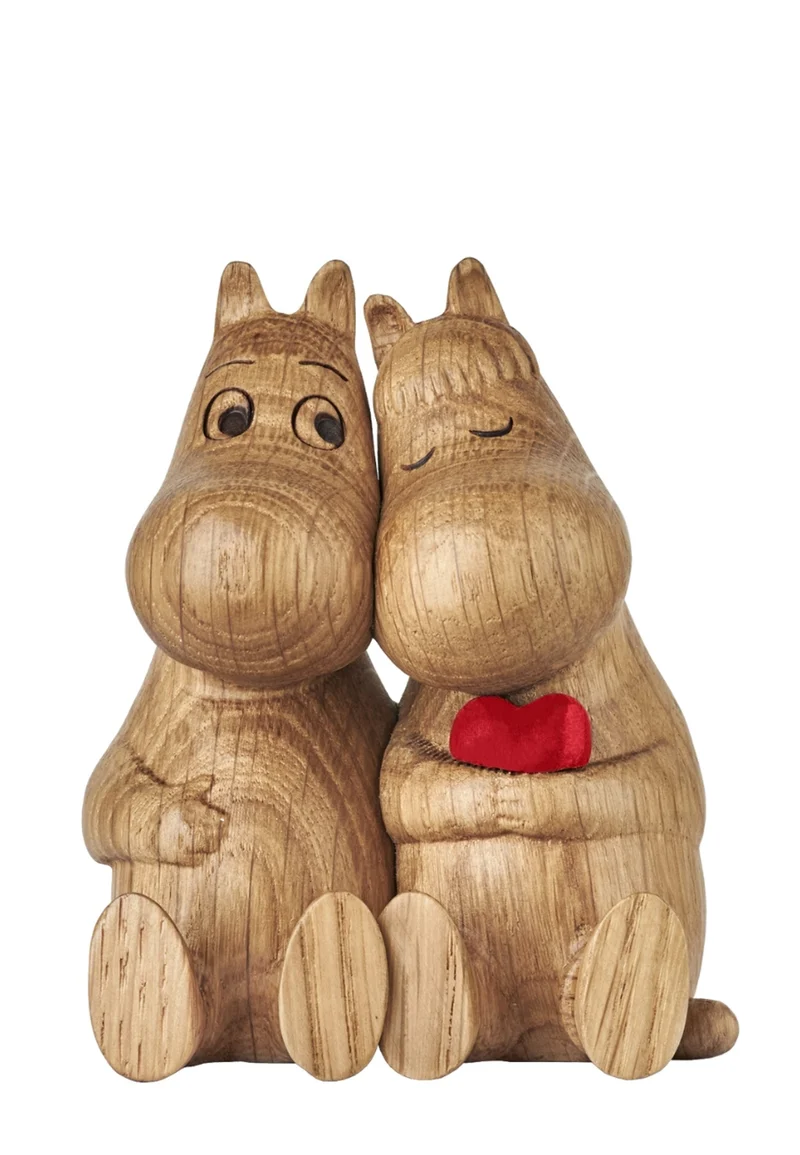 Trädekoration Mumin kram 10 cm