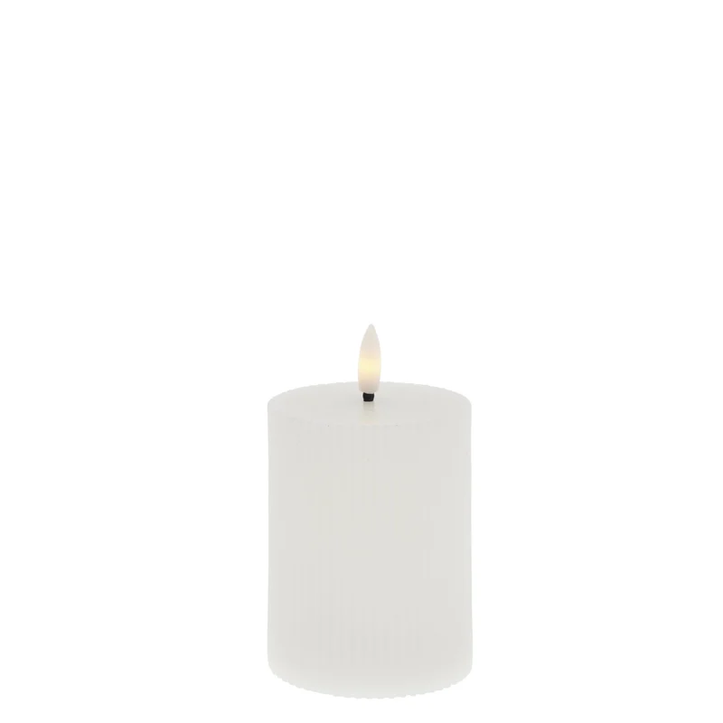Lillia ledlys H10 cm. vit