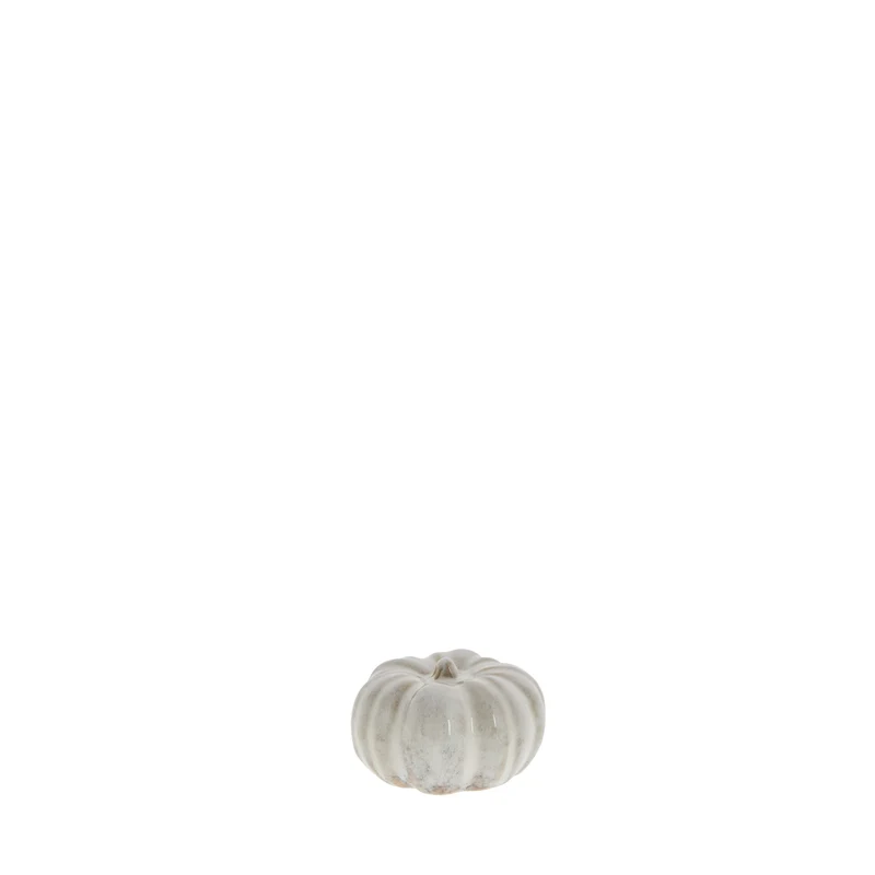 Hallia dekoration H3,5 cm. benvit