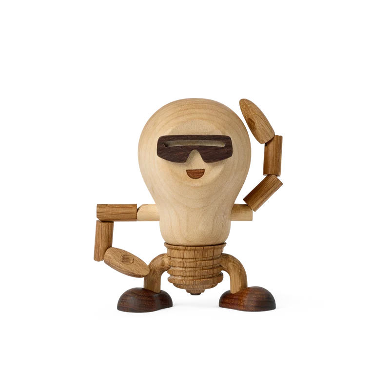 Dekoration Buster Glödlampa Lönn