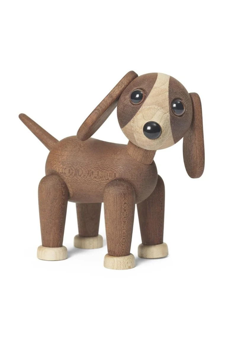 Dekoration Twix Hund Mahogny