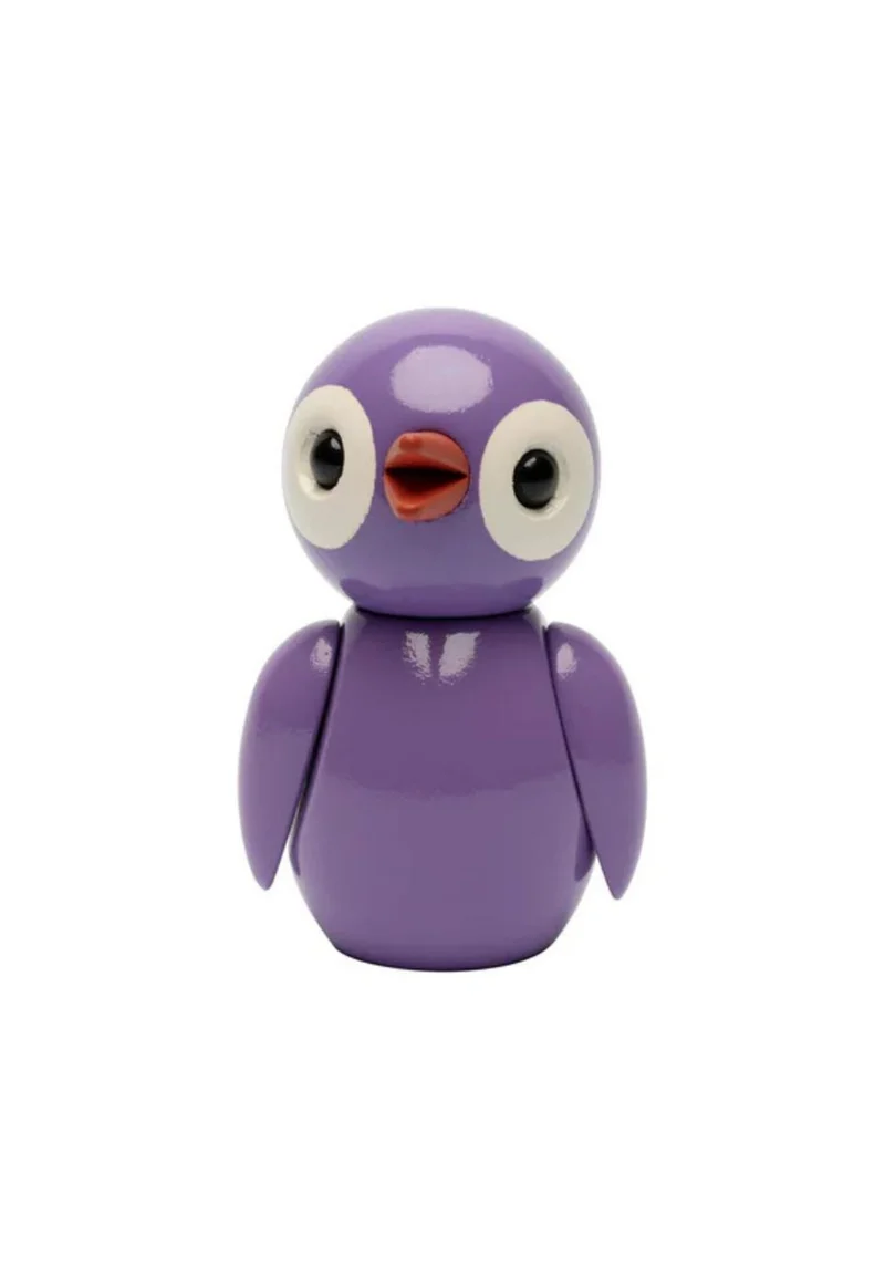 Dekoration Spring Birds Playful Lila