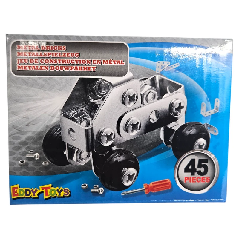 Mini Byggesett Metall | 8 ulike | Eddy Toys