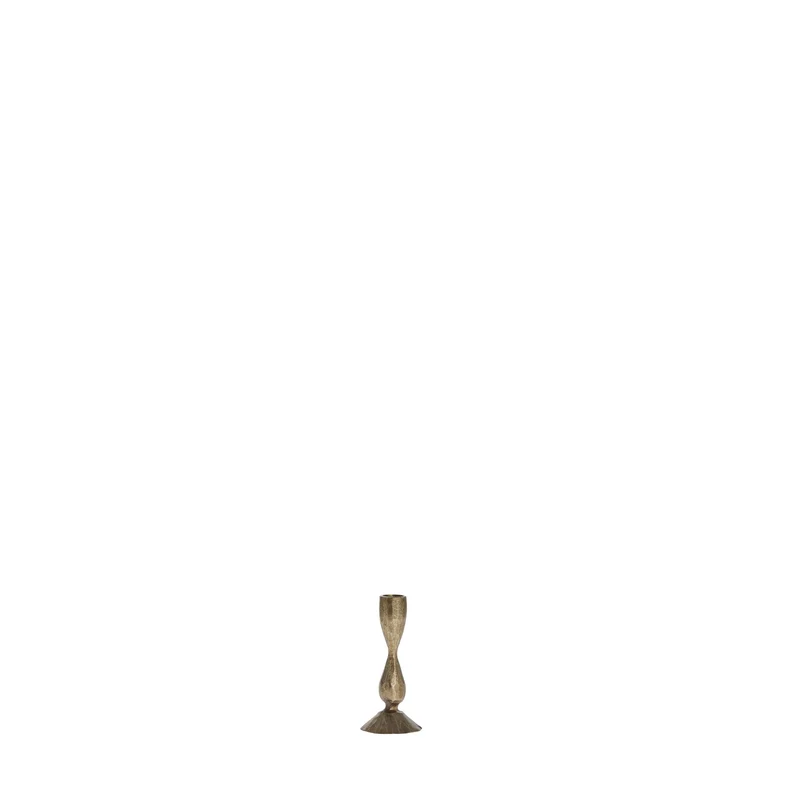 Ingrid ljushållare H8,5 cm. ljust guld