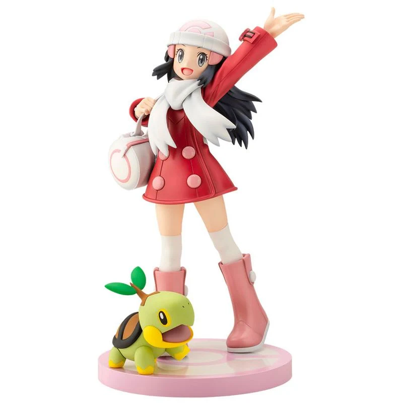 ARTFX J Pokémon Hikari med Naetle 1/8 färdig figur KOTOBUKIYA