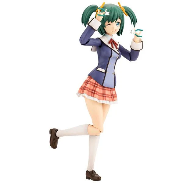 Sosai Girls' Garden Kiko Tobuki [Wakaba Girls' High School/Vinterkläder] 1/10 Plastmodell KOTOBUKIYA