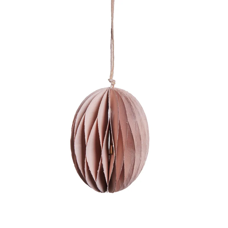 Parillia påskdekoration H8 cm. ljusrosa papper