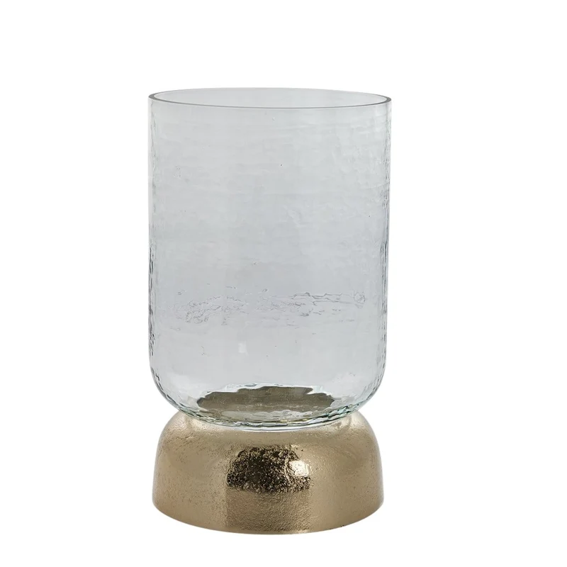 Sandia ljushållare H28,7 Ø16,5 cm. ljust guld