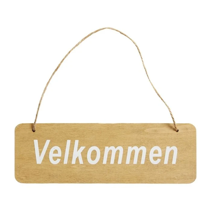 Speedtsberg Välkommen skylt