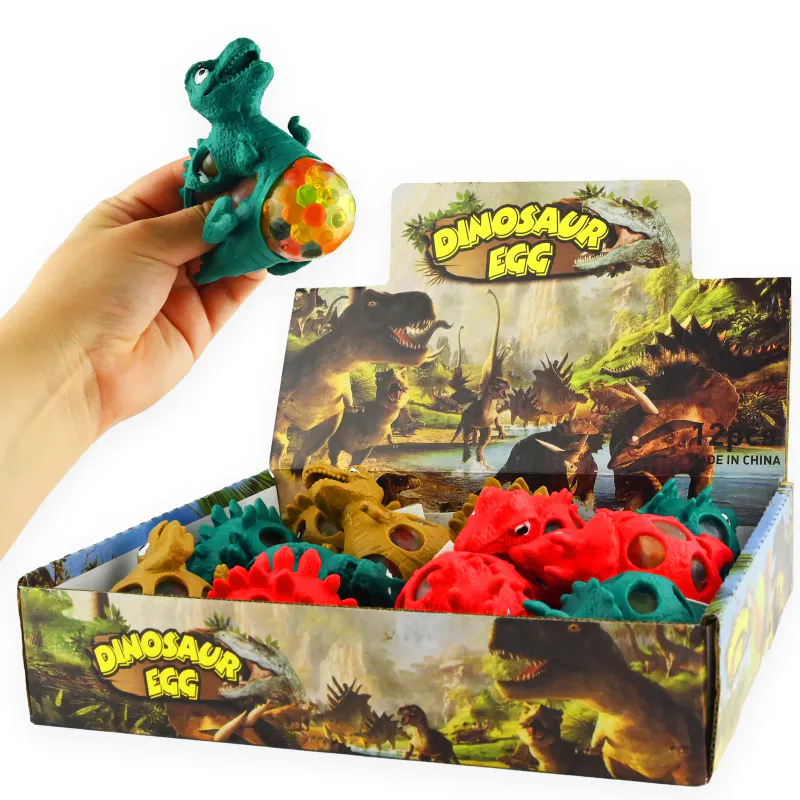 Skviseleke Dinosaur Vannperler 9cm | Stressleke