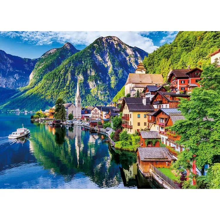 Pussel Vackra sjön Hallstatt Österrike 500 bitar YAM-05-1072