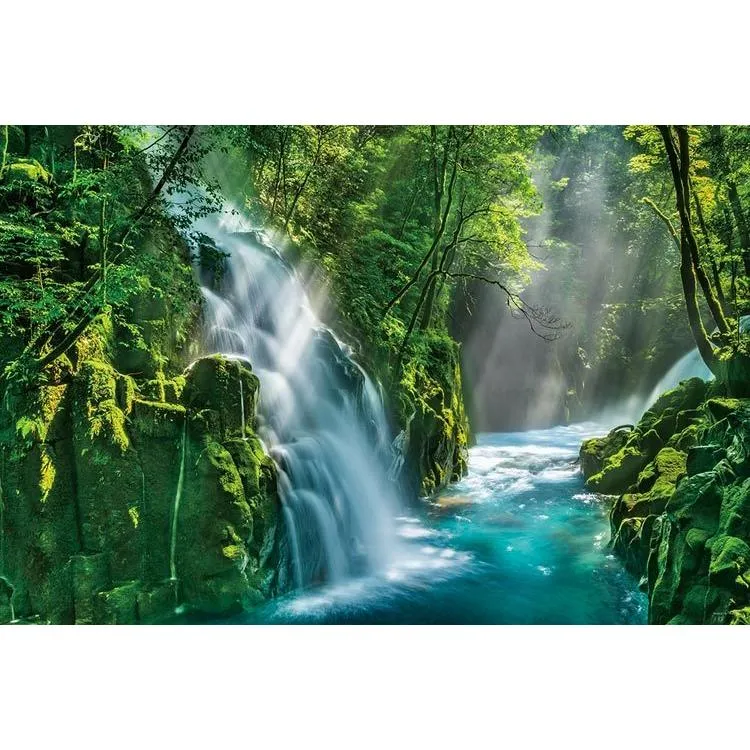 Pussel Solljus Piercing Kikuchi Gorge Kumamoto 1000 Bitar YAM-10-1415