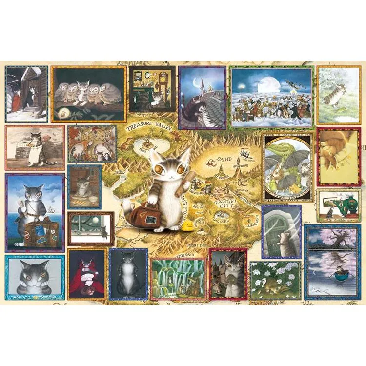 Jigsaw Puzzle Archaic 22 Wachifield 1000 bitar YAM-10-1441