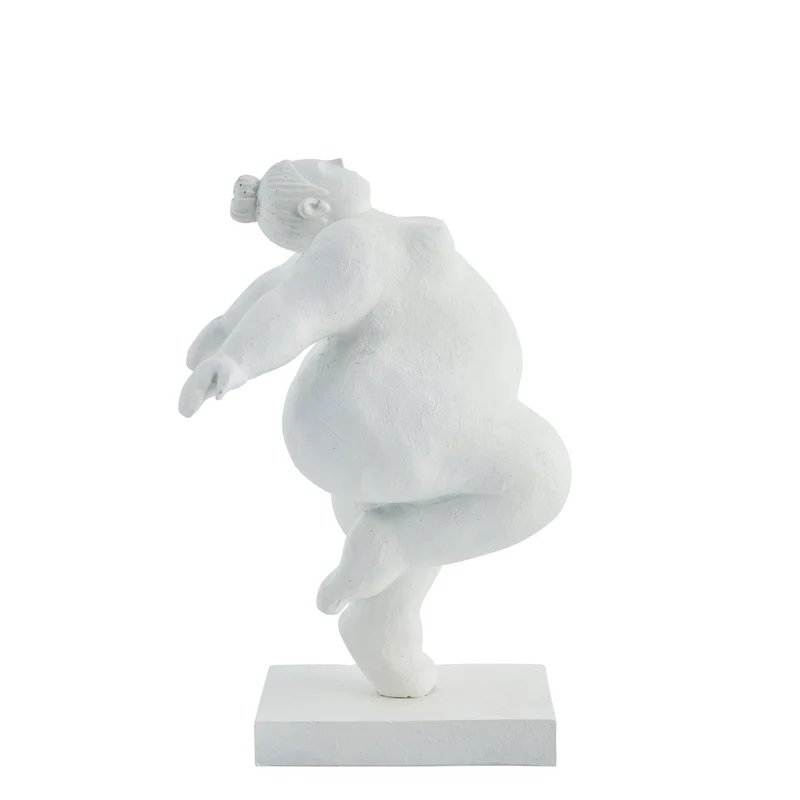 Serafina kvinnogestalt H23 cm. vit