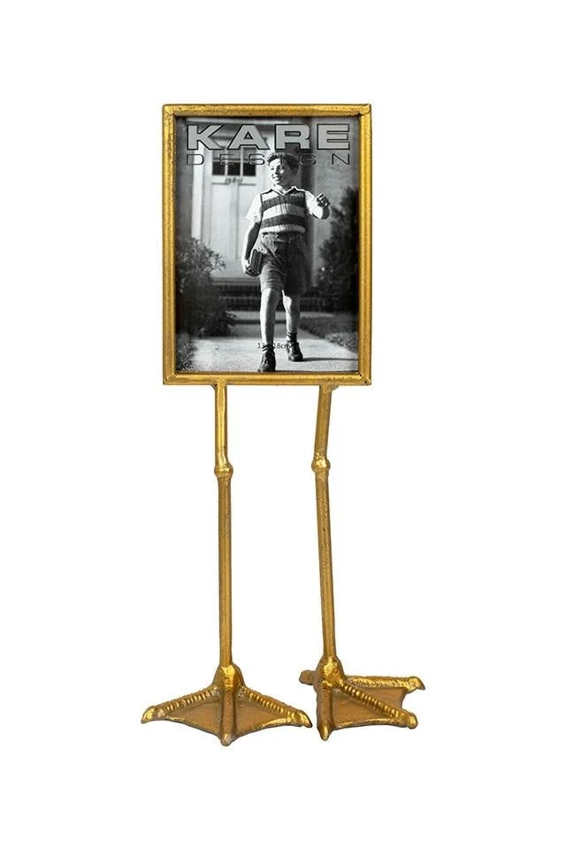Fotoram KARE DESIGN - ANDEFØD VERTIKAL, 13x18 cm, guld