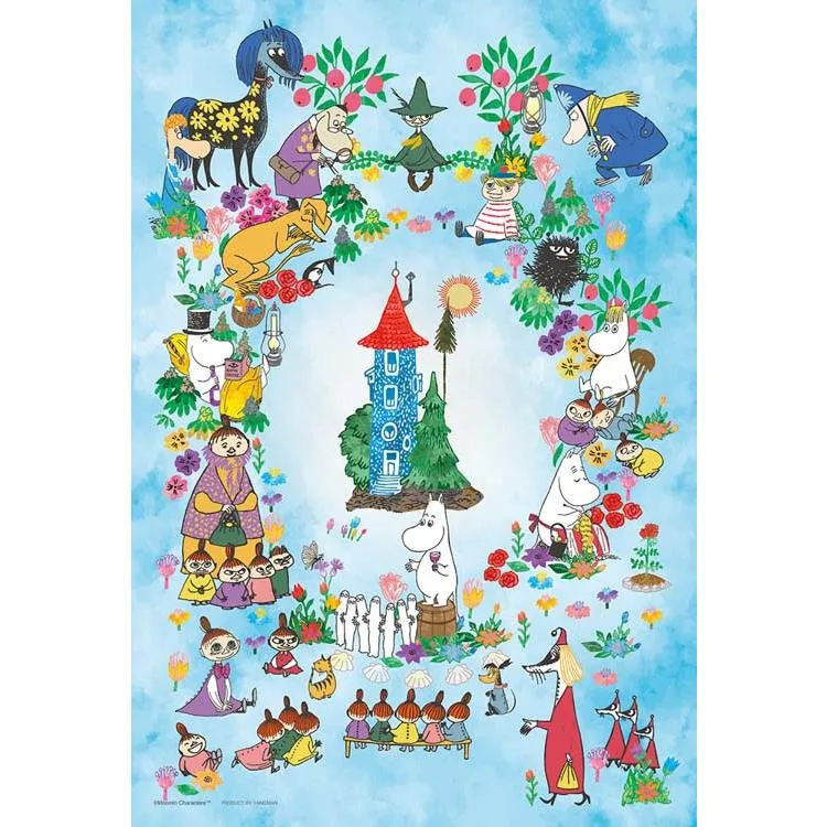 Pussel Mumin Krans Mumin 300 Bitar YAM-03-945