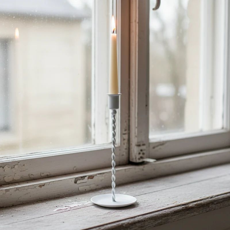Ljusstake Estelle, Cremevit