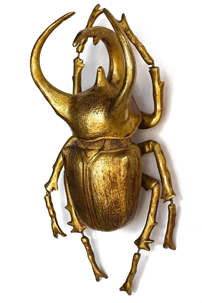 Dekoration KARE DESIGN - ALTAS BEETLE, guld