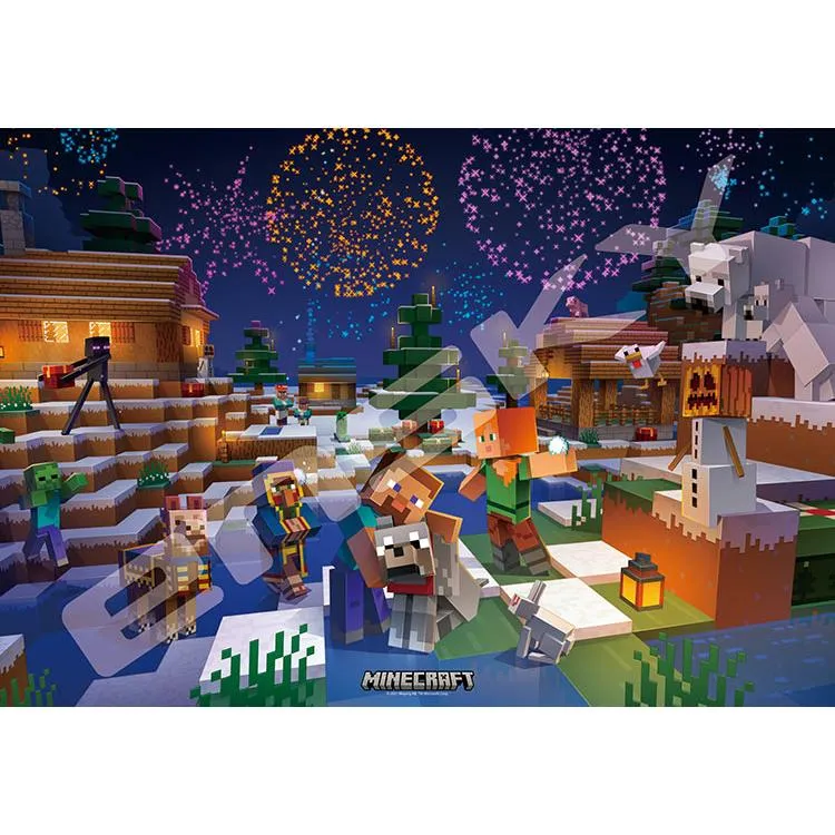 Pusselfest! Minecraft – 1000 bitar, ENS-1000T-300