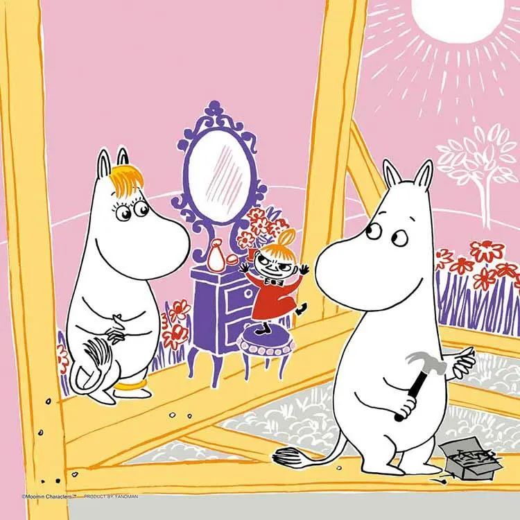 Pussel Favorit Vanity Mumin 306 Bitar YAM-36-01 YANOMAN