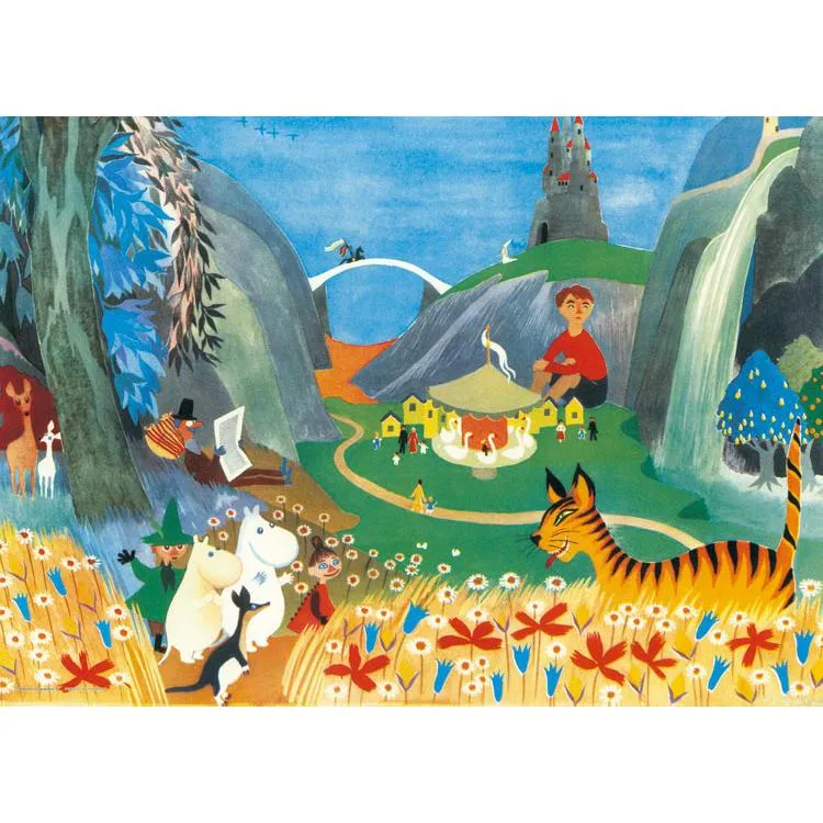 Pussel Karusellfest Mumin 500 Bitar YAM-05-1095