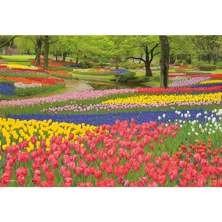 Pussel Blooming Showa Kinen Park Tokyo 108 bitar YAM-01-2090