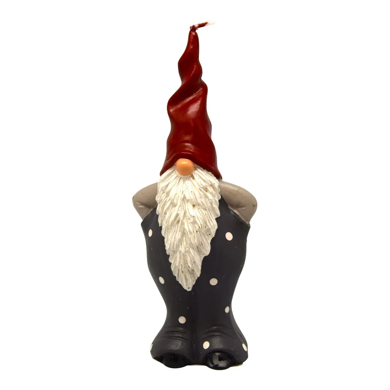 Julklappstips: Stearinljus-Tomte