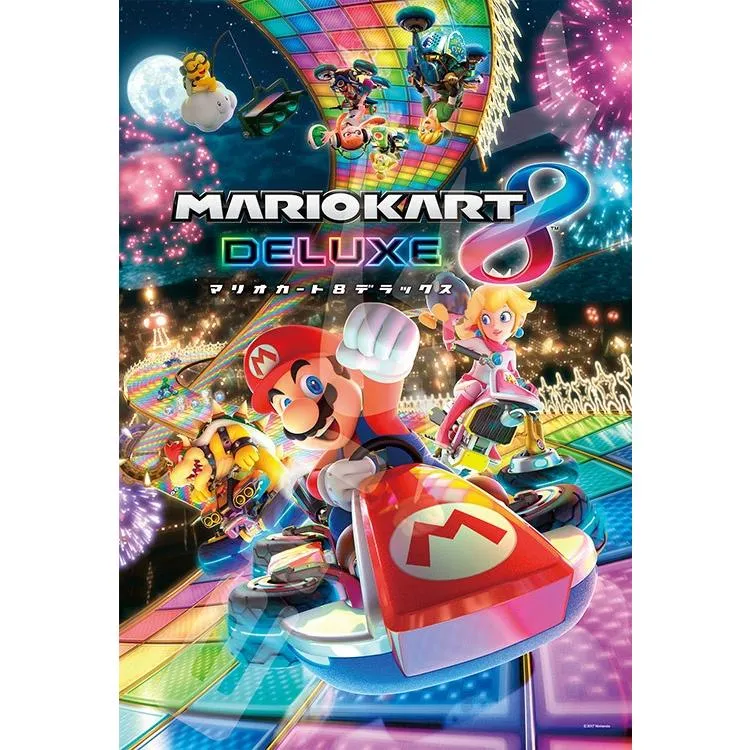 Pussel Mario Kart 8 Deluxe Super Mario – 108 bitar, ENS-108-L586