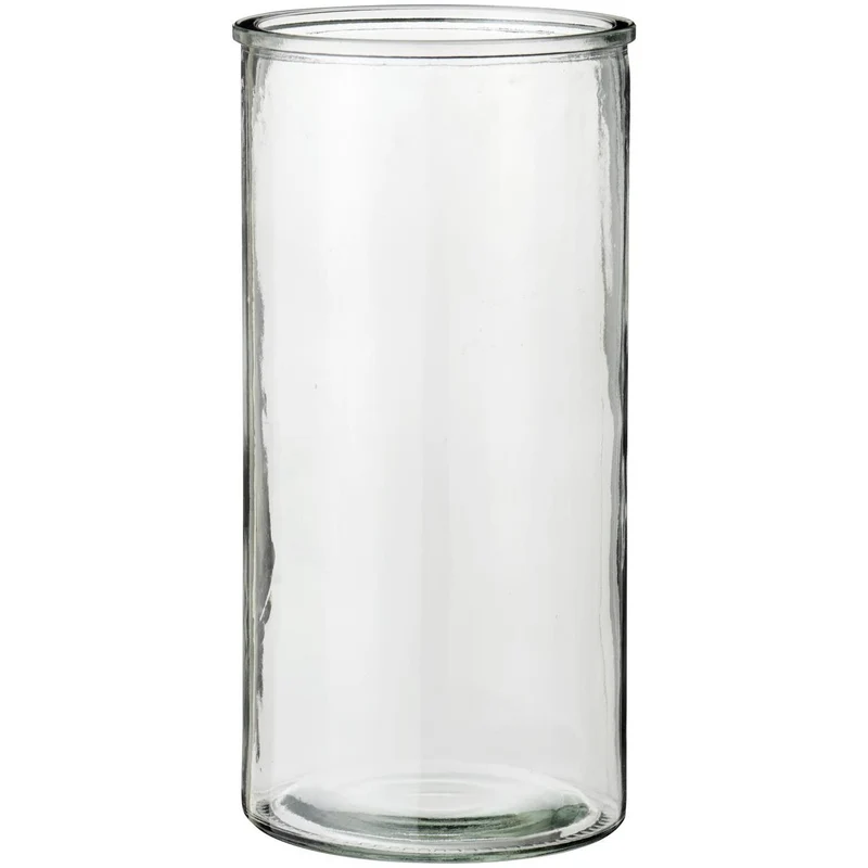 Hannah klar cylindrisk glasvas 29,5 cm hög