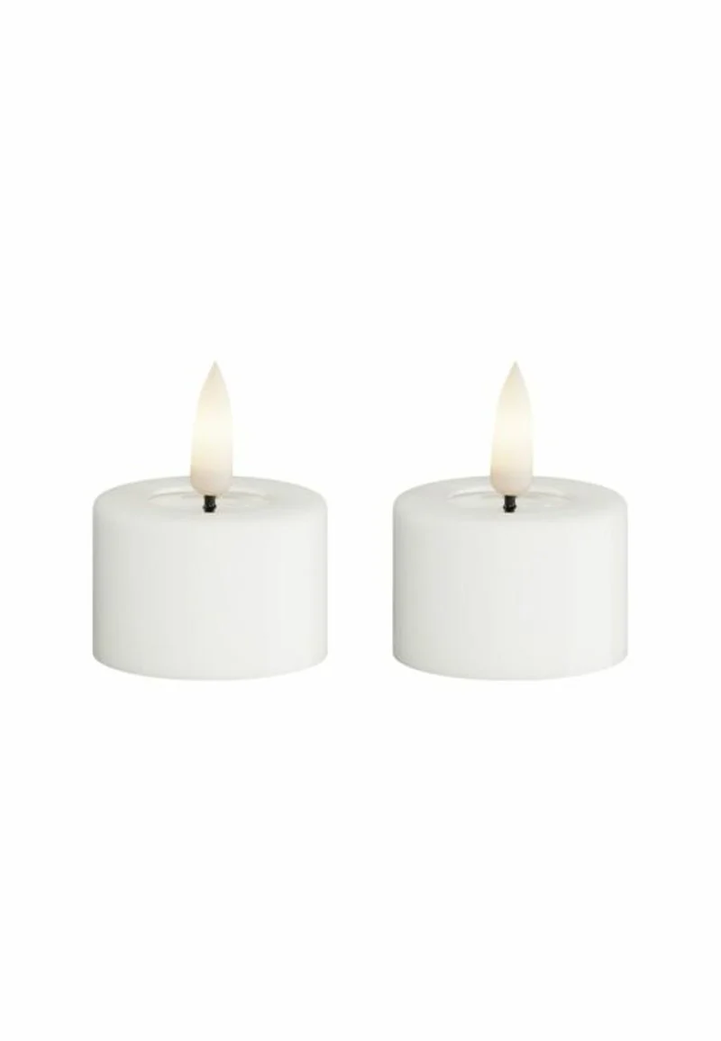 Värmeljus LED 2-Pack 4x5,5 cm