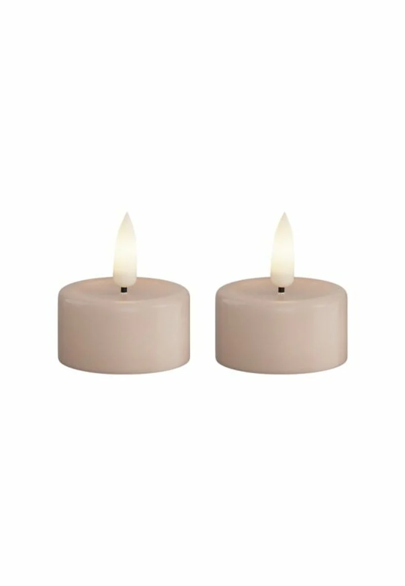 Värmeljus LED 2-Pack 4x4,5 cm