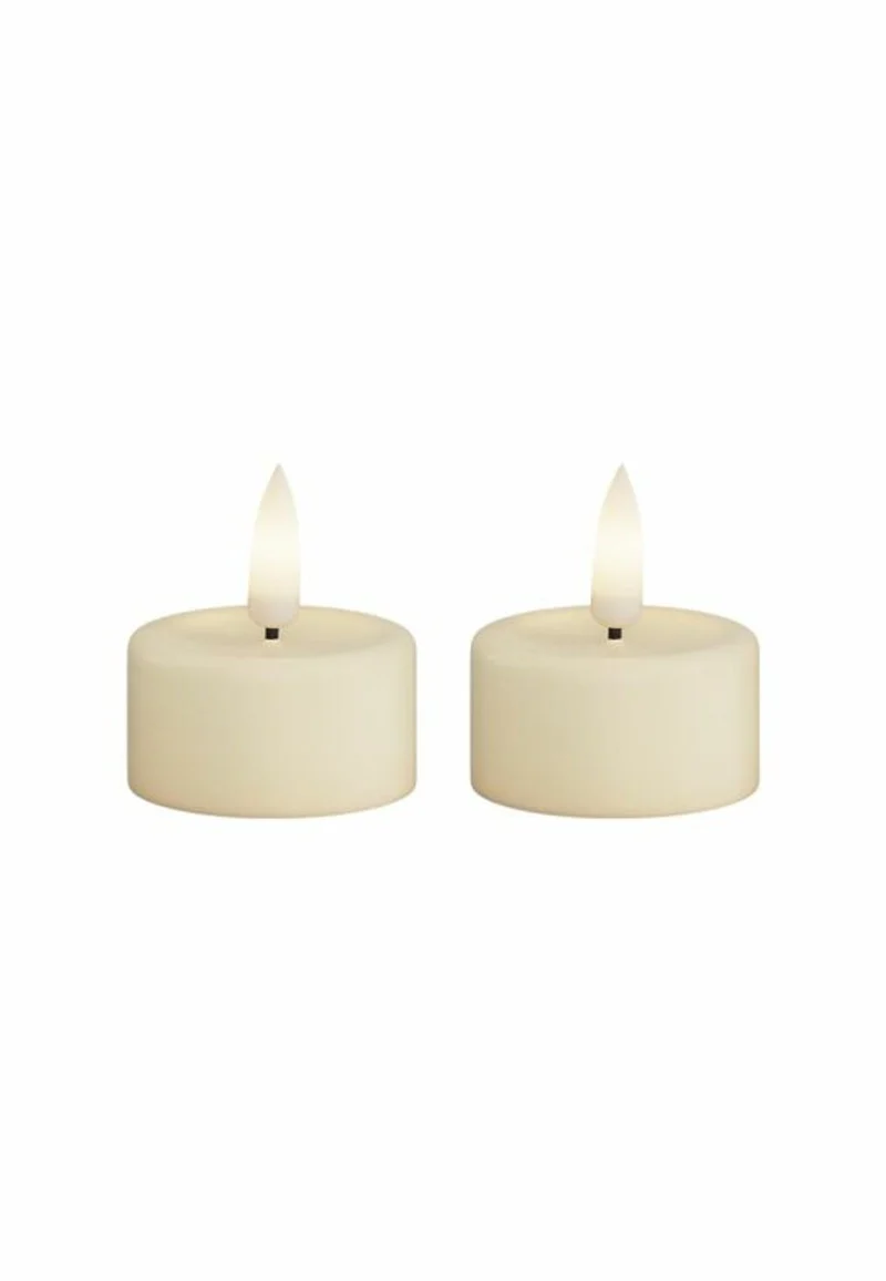 Värmeljus LED 2-Pack 4x4,5 cm