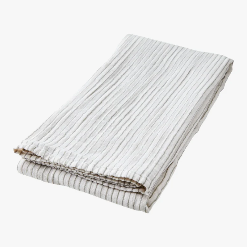 Bordsduk Elsa 220X140, Elfenben/olivgrön