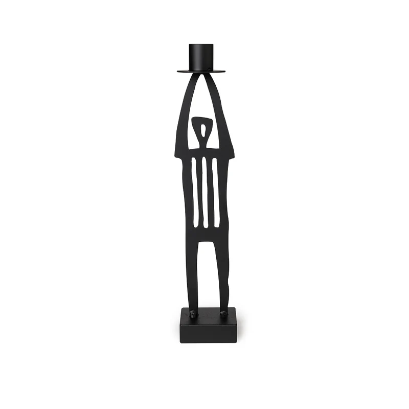 Man – medium candle holder