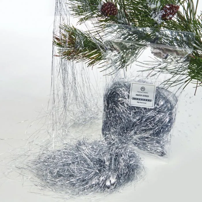 Silverfärgad Lamettatråd