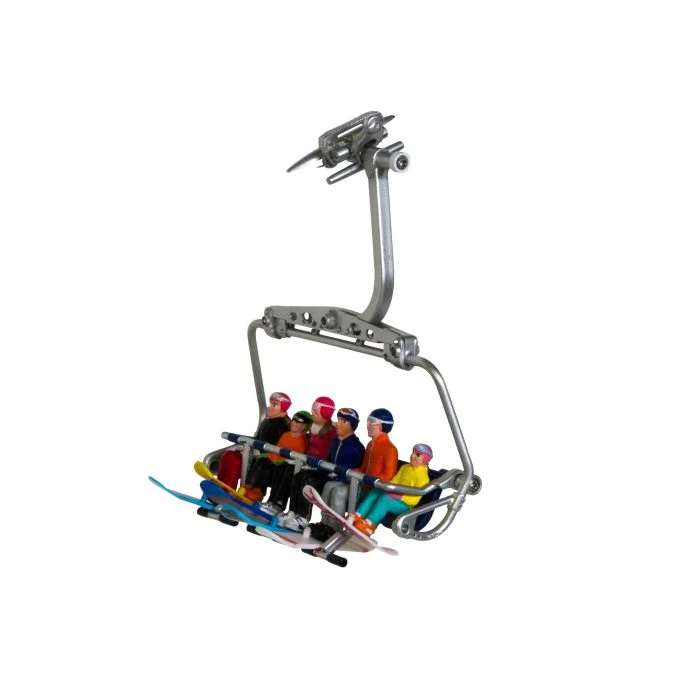 Jägerndorfer-figurer med snowboard