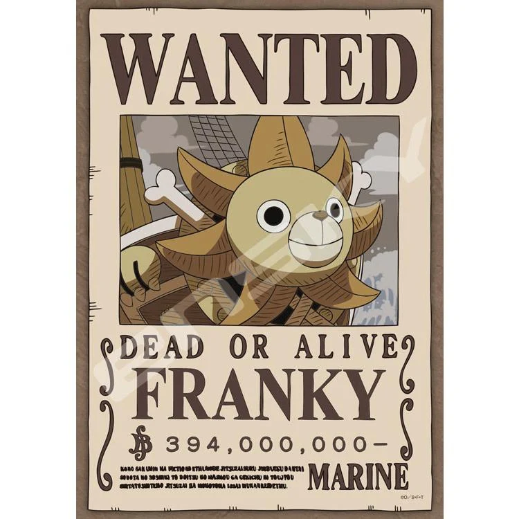 Pussel Skeppsbyggaren "Iron Man" Franky One Piece – 208 bitar, ENS-208-141