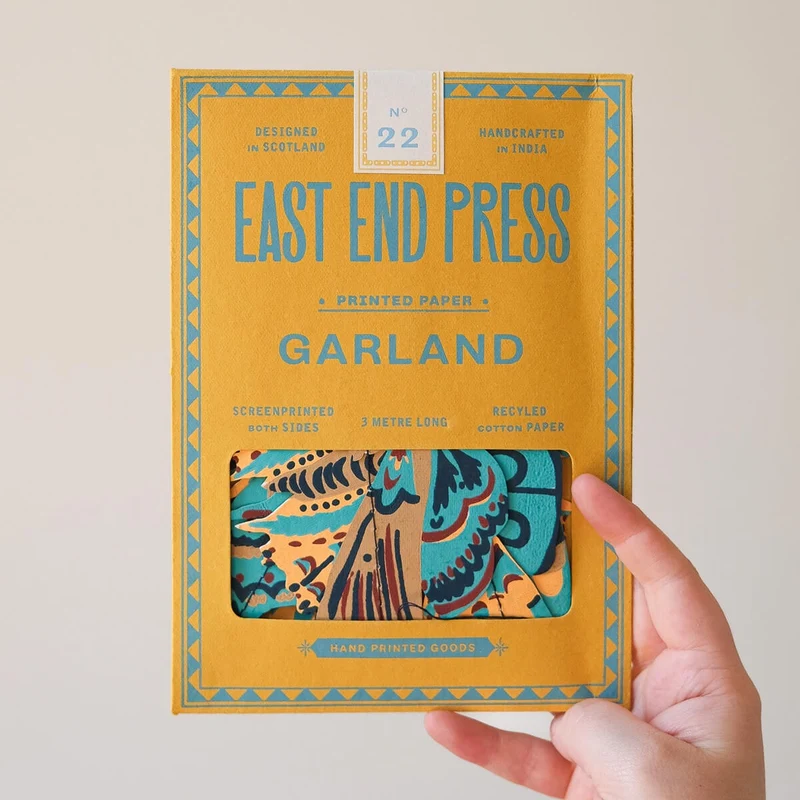 Moths Paper Garland by East End Press