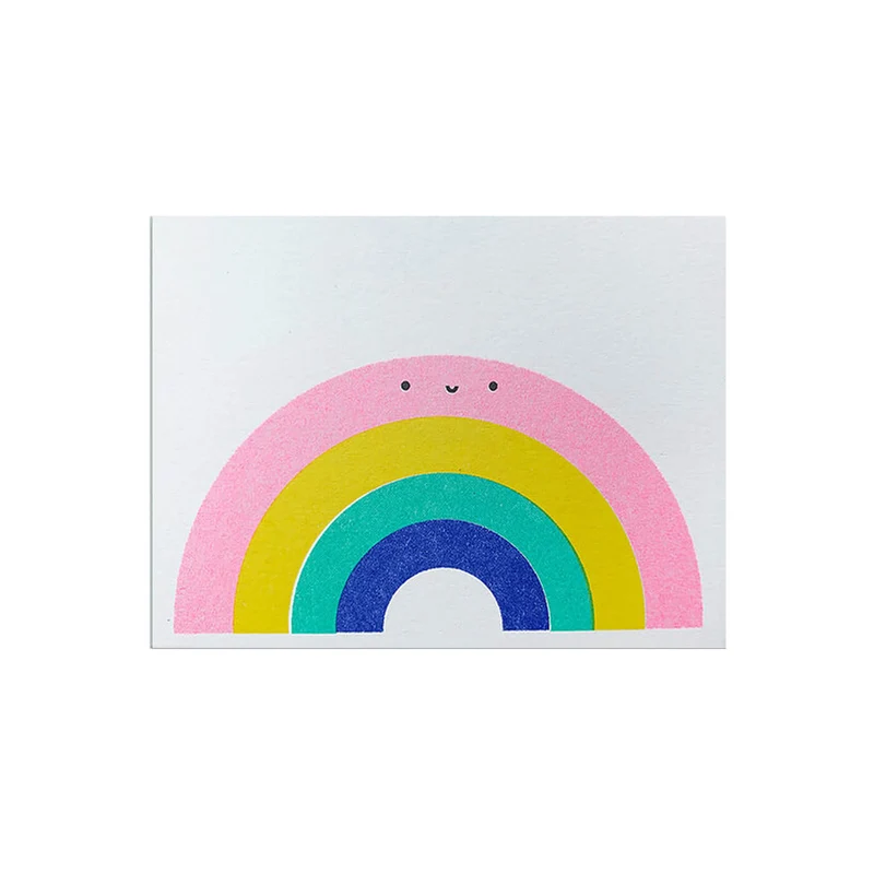 Rainbow Greetings Card by Scout Editions