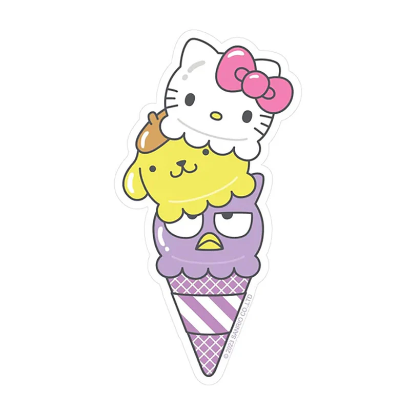 Hello Kitty and Friends Triple Dip Vinyl Sticker by Pipsticks