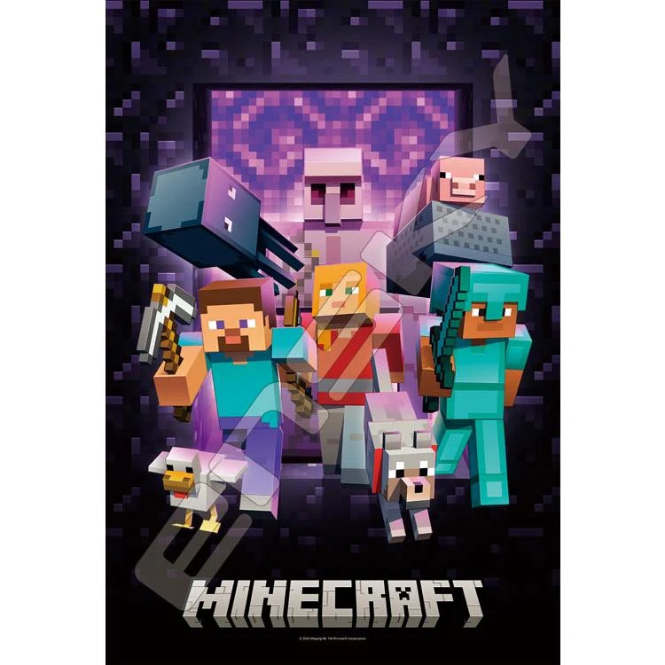 Pussel Skapa, Utforska, Överlev Minecraft – 300 Bitar, ENS-300-3166