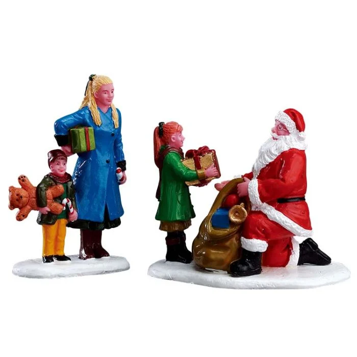 Presenter från jultomten, set om 2