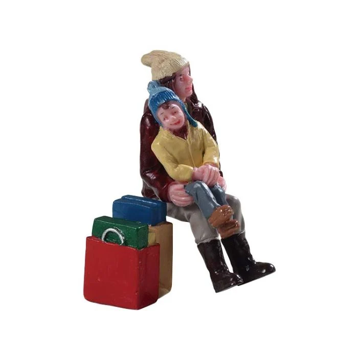 Christmas Shopping Break For Bench