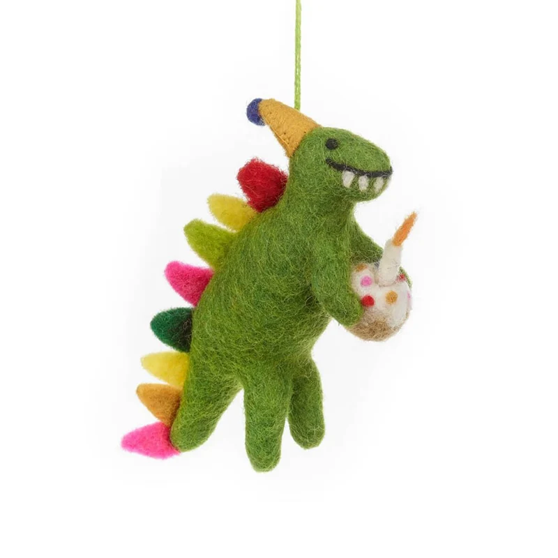 Birthday Dino Hanging Decoration by Felt So Good