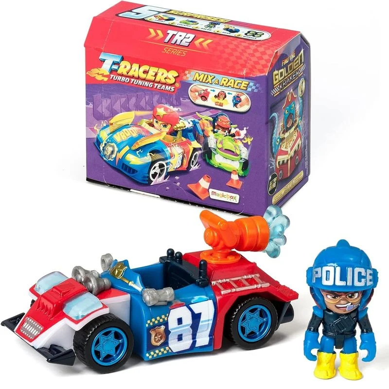 T- Racers 2 Series 2 Surprise samlefigurer | Bygg & Miks