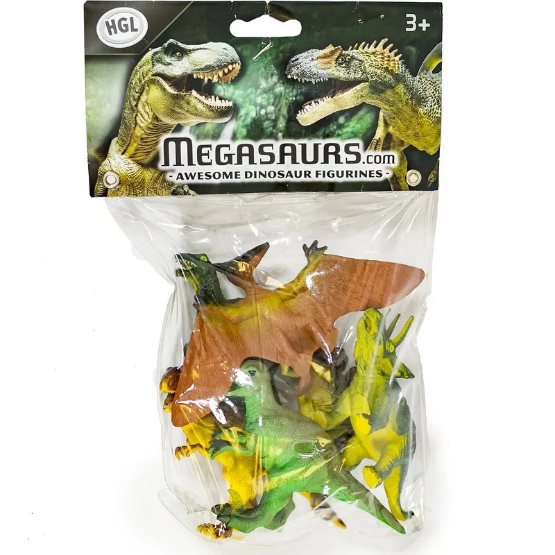 Dinosaur figurer 6stk | HGL