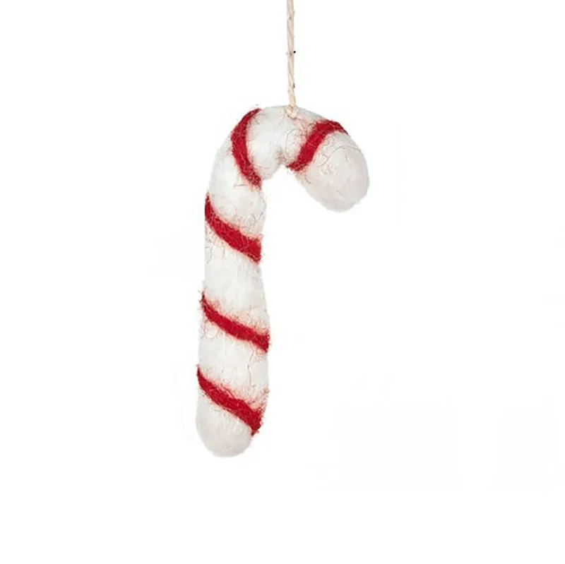 Candy Canes Hanging Christmas Decorations by Felt So Good