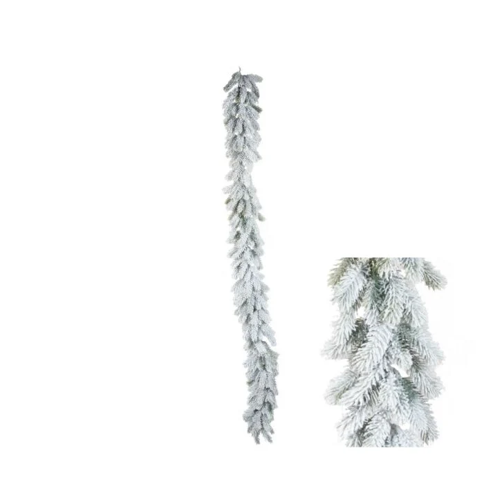 Snövit grangirlang 190 cm lång