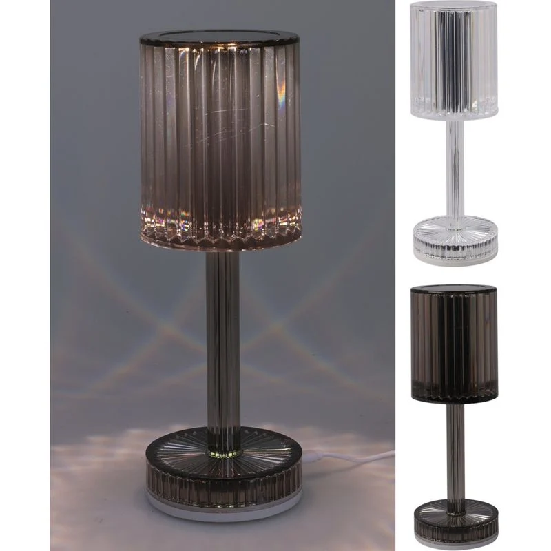 Oppladbar Bordlampe 24.6cm | 2ass